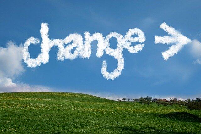 change written as  clouds