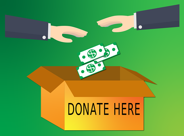 Make donations to organisations
