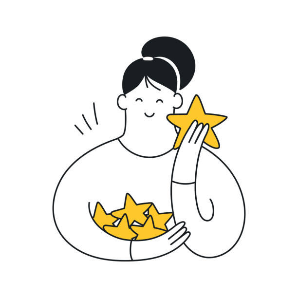 Girl Holding stars representing gratitude