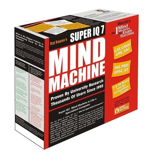 Super IQ7 Mind Machine Packaging