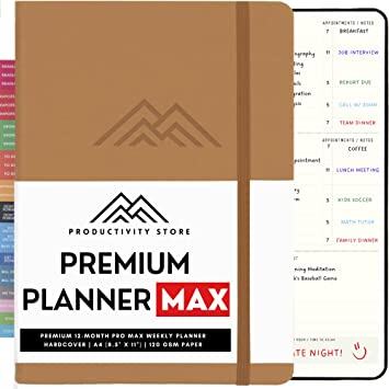 Productivity Planner - Best Goal Setting Gifts