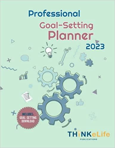 Goal Setting Gift Book