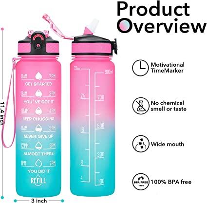Motivational water bottle - Product Features