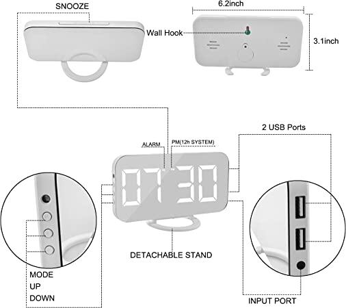 Digital Alarm Clock - Features