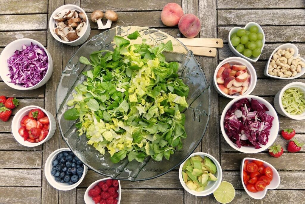 Veggies in a bowl - Focus on your diet