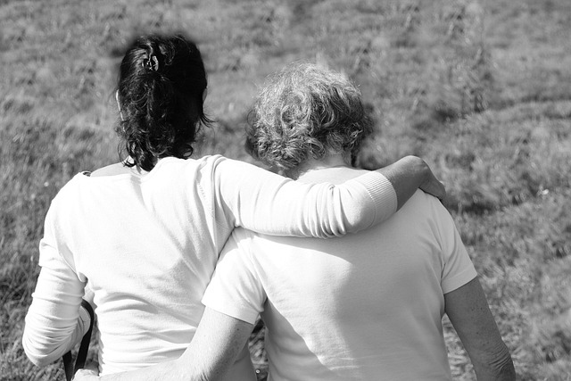 mother, daughter, together representing understanding