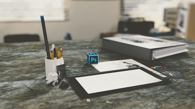 office, desk, computer - representing productivity