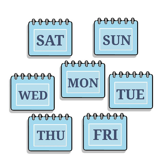 time management, week, calendar