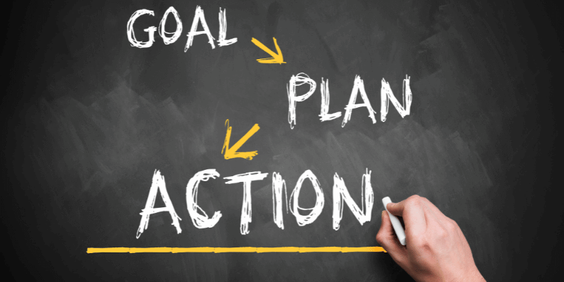 Make a plan for each goal