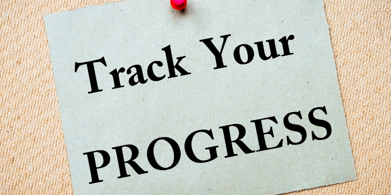 Check in on your progress