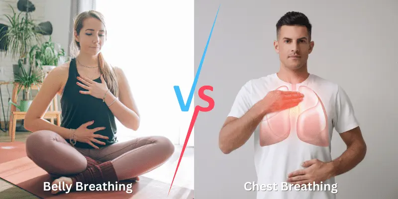 Belly Breathing vs Chest Breathing