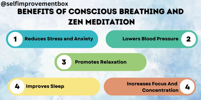 Benefits of Conscious Breathing and Zen Meditation