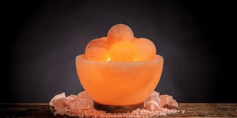 Spantik Himalayan Fire Bowl Salt Lamp