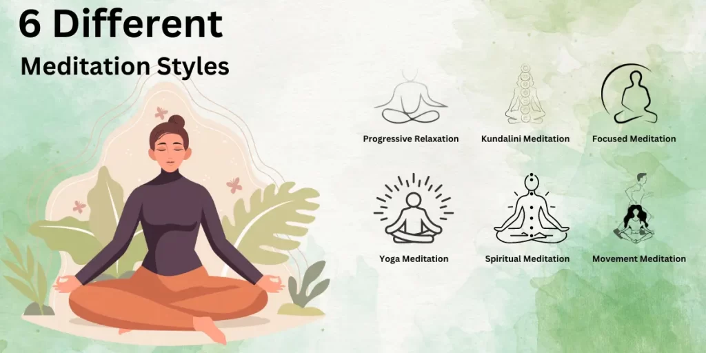 Six Different Meditation Styles